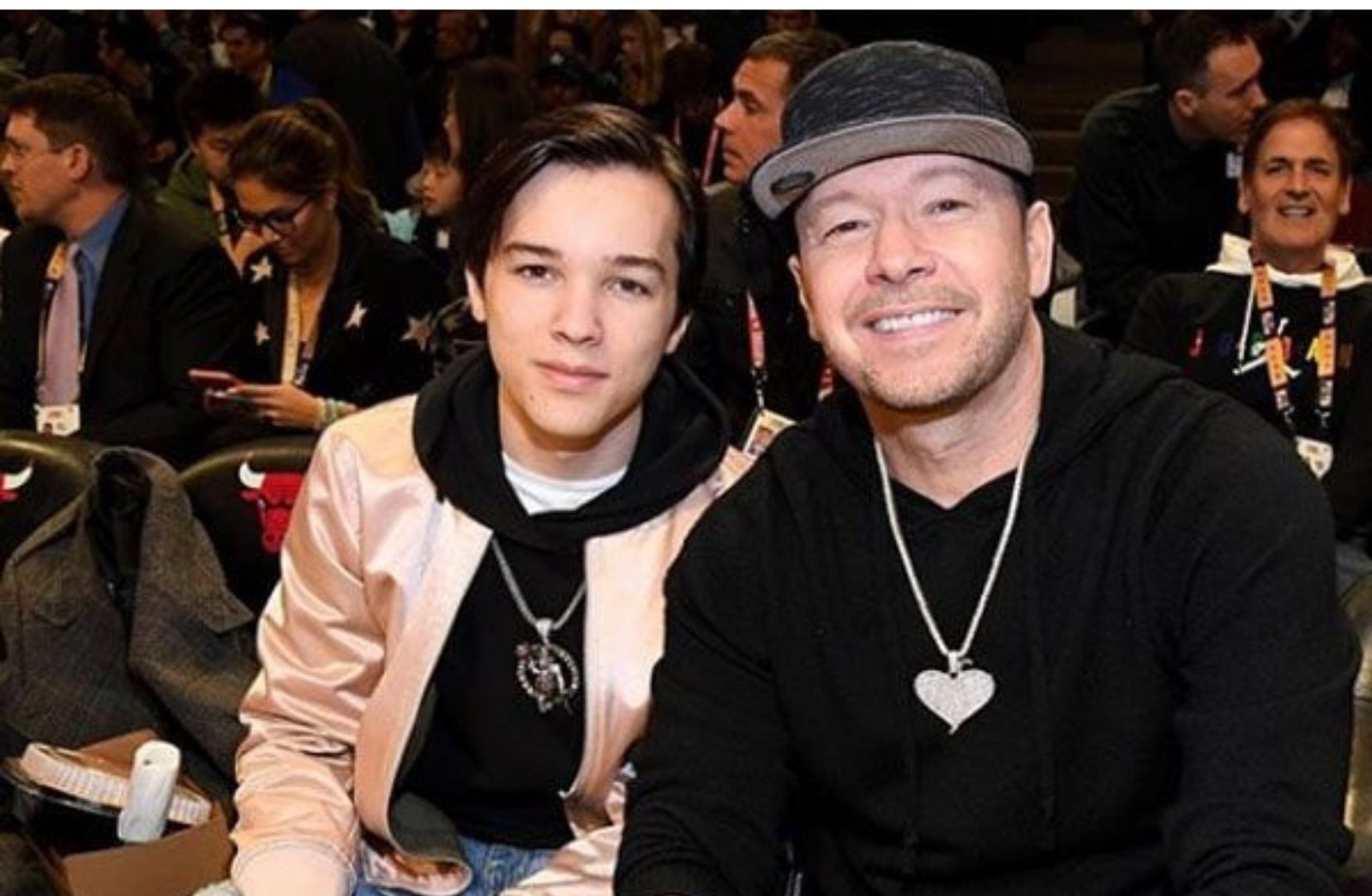 His Father, Donnie Wahlberg