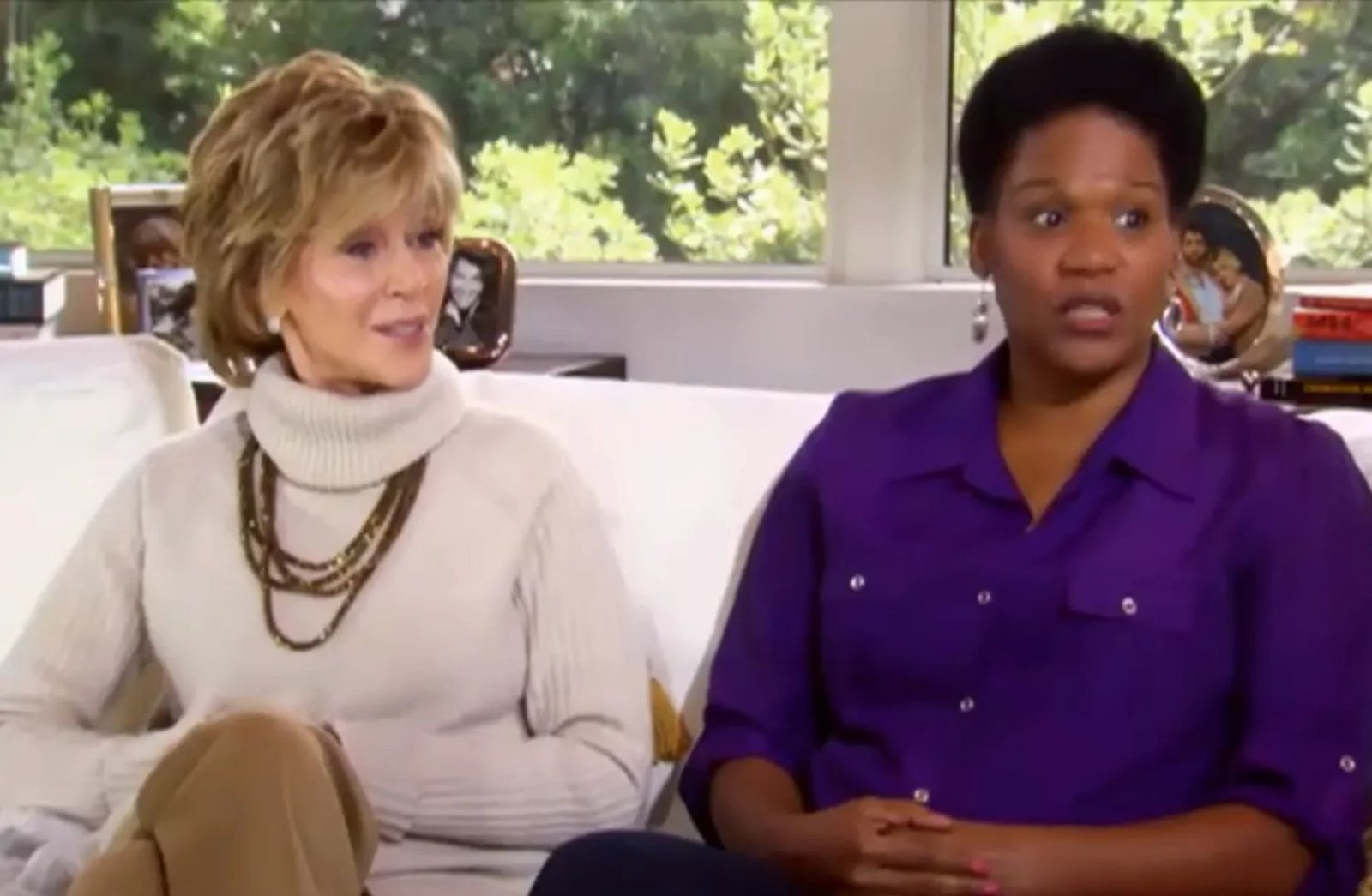 Was Mary Luana Williams adopted by Jane Fonda?