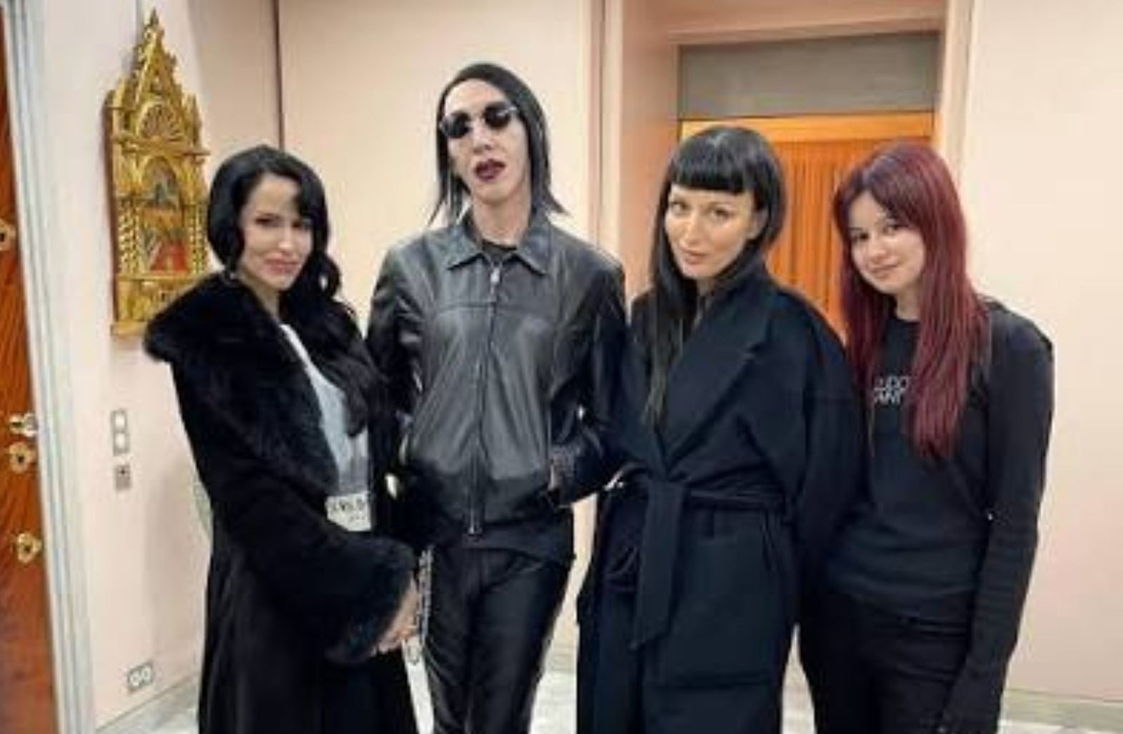 Lindsay Usich and Marilyn Manson's Wedding